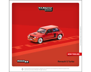 (Preorder) Tarmac Works 1:64 Renault 5 Turbo Red
