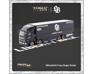 (Preorder) Tarmac Works 1:64 Mitsubishi Fuso Super Great LB-Trucks Liberty Walk – Truck64