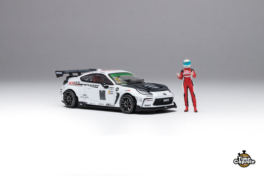 A’PEXi x Time Capsule 1/64 Toyota TOM'S GR86 Time Attack 2023 Maaya Orido & Hana Burton