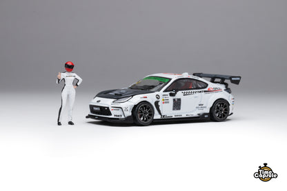 A’PEXi x Time Capsule 1/64 Toyota TOM'S GR86 Time Attack 2023 Maaya Orido & Hana Burton