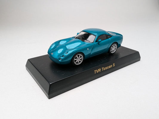 KYOSHO 1/64 British Car Miniature Car Collection TVR Tuscan S (Teal)