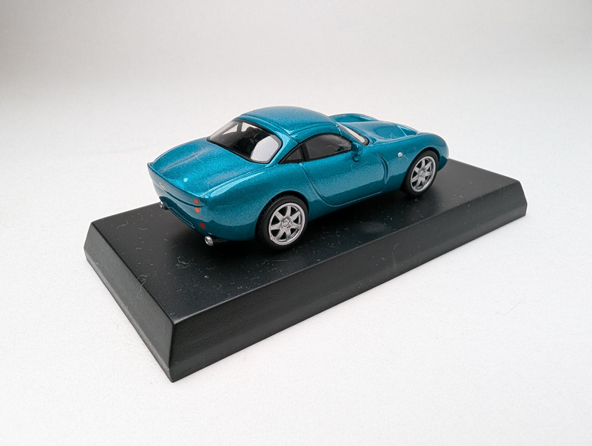 KYOSHO 1/64 British Car Miniature Car Collection TVR Tuscan S (Teal)