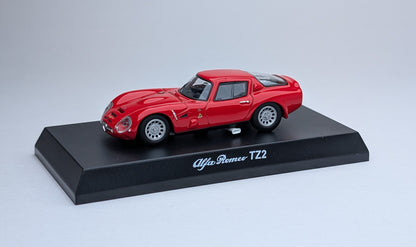 KYOSHO 1/64 Alfa Romeo Minicar Collection AlfaRomeo TZ2 (Red)