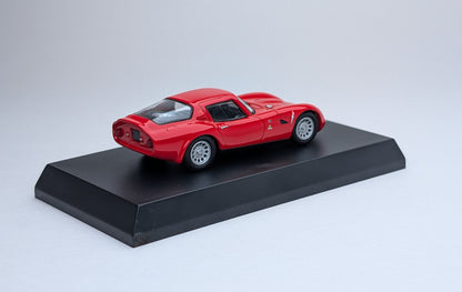 KYOSHO 1/64 Alfa Romeo Minicar Collection AlfaRomeo TZ2 (Red)