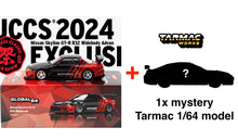 Load image into Gallery viewer, Tarmac Works 1/64 JCCS Nissan Skyline GT-R R32 Jon Sibal Advan Bundle