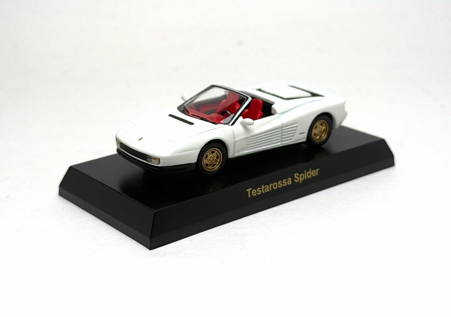 KYOSHO 1:64 Ferrari Testarossa Spider (Yellow/White)