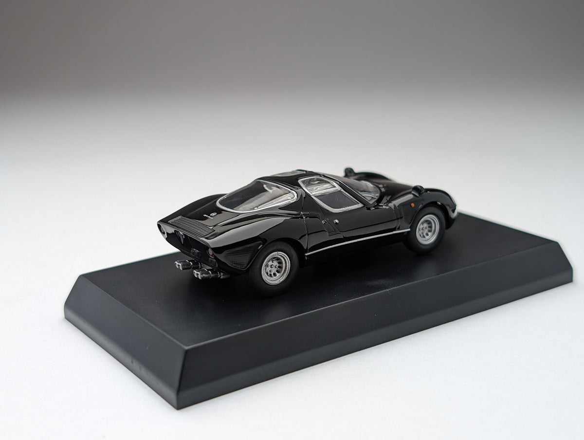 KYOSHO 1/64 Alfa Romeo Minicar Collection AlfaRomeo Tipo 33 Stradale (Black)