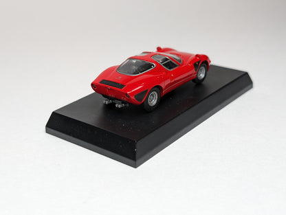 KYOSHO 1/64 Alfa Romeo Minicar Collection AlfaRomeo Tipo 33 Stradale (Red)