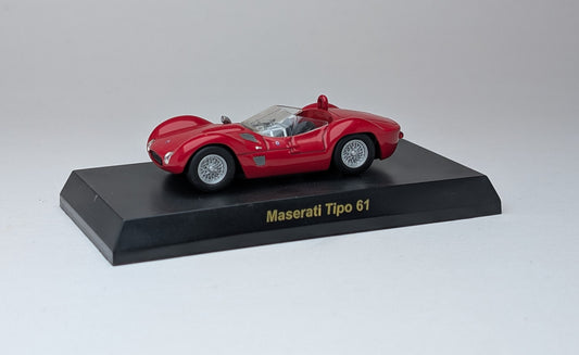 Kyosho 1:64 Maserati MiniCar Collection Maserati Tipo 61 (Red)