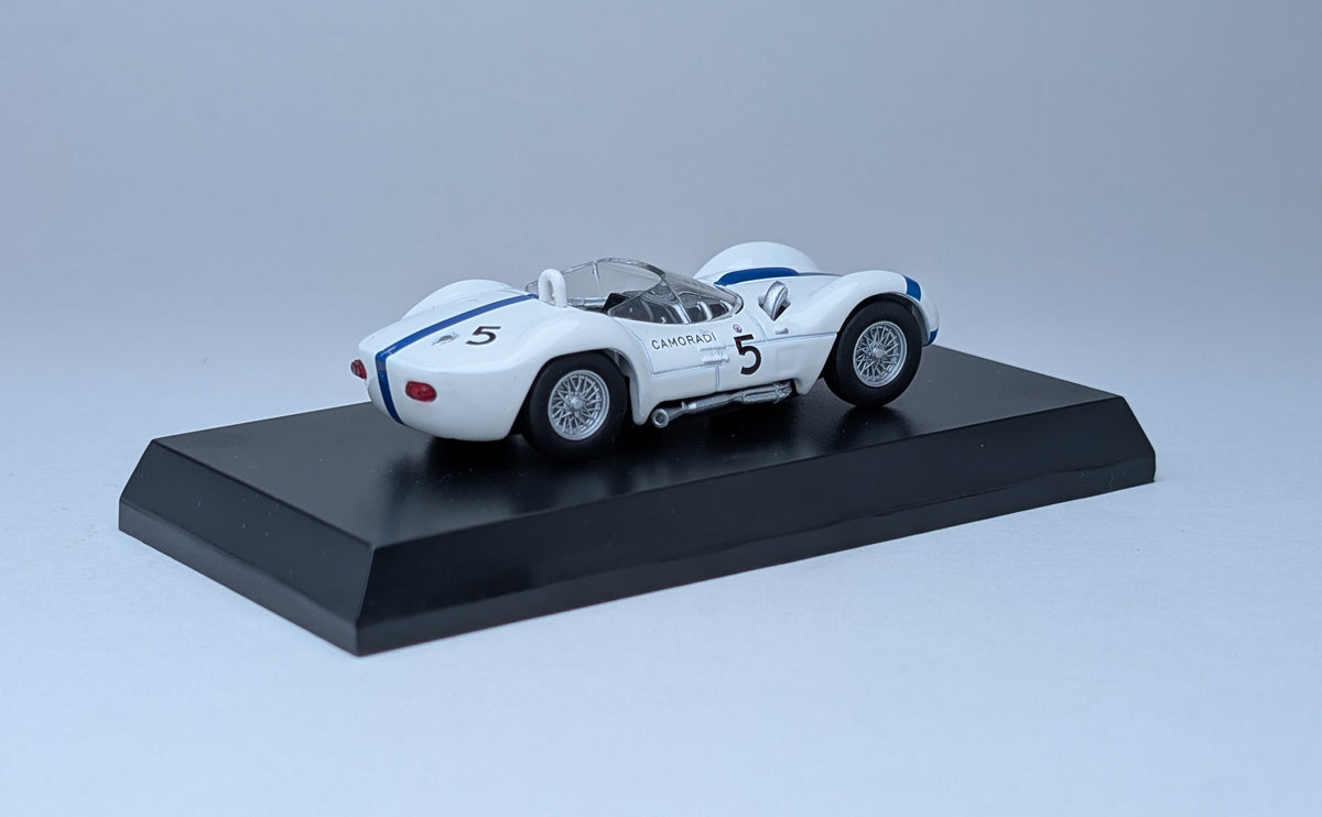 Kyosho 1:64 Maserati MiniCar Collection Maserati Tipo 61 (White #5)