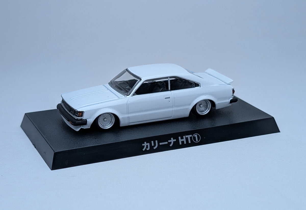 1/64 Aoshima Grachan Collection Toyota Carina HT (Variant 1) (White)