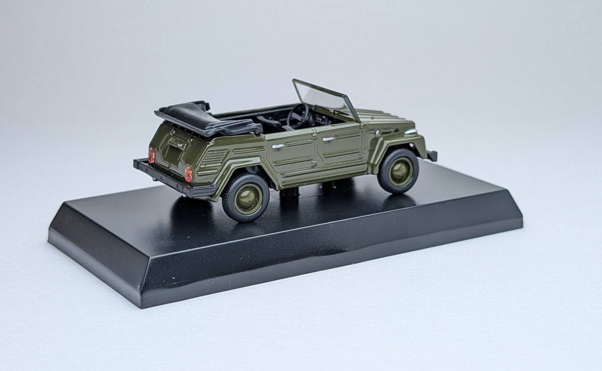 KYOSHO 1/64 Volkswagen Series MiniCar Collection Volkswagen Type 181 (Army Green)