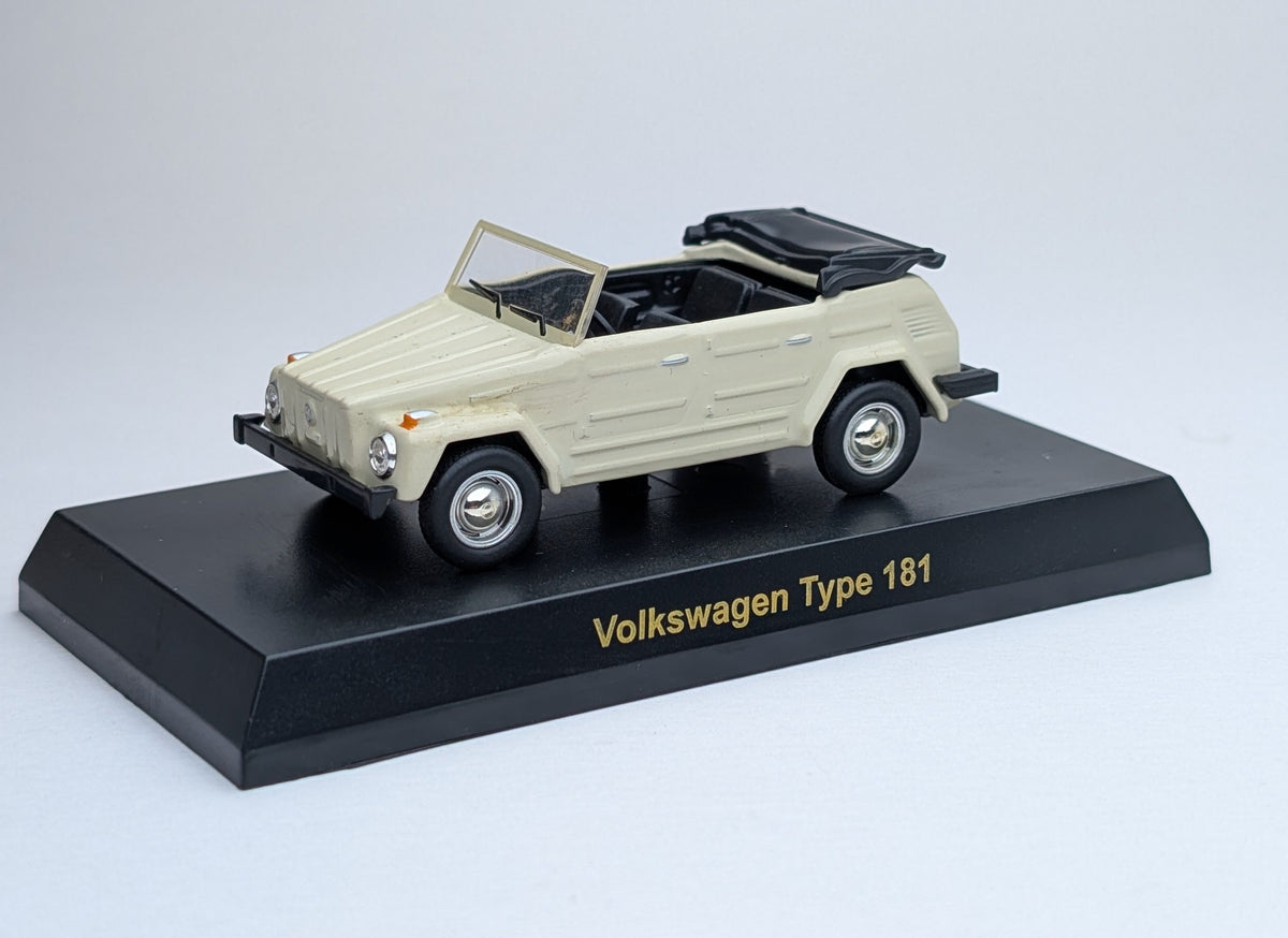 KYOSHO 1/64 Volkswagen Series MiniCar Collection Volkswagen Type 181 (Off-White)