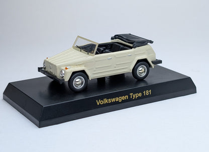 KYOSHO 1/64 Volkswagen Series MiniCar Collection Volkswagen Type 181 (Off-White)