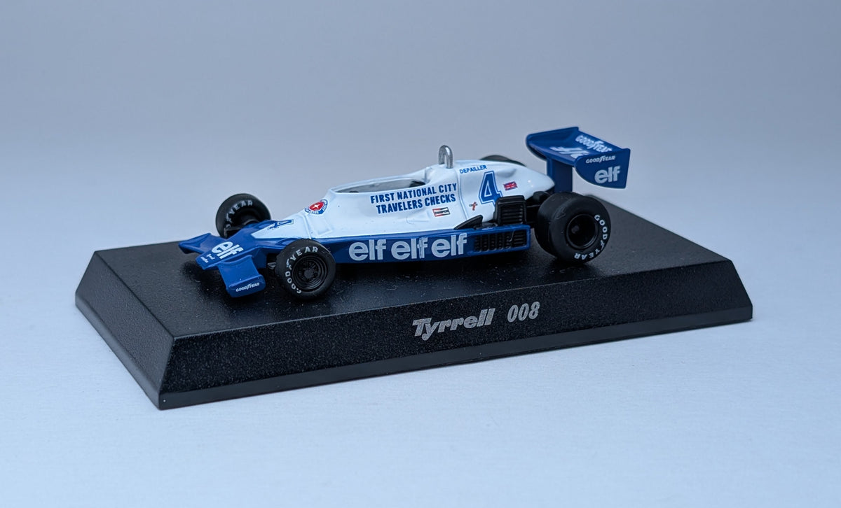 Kyosho 1:64 Minicar Collection Tyrrell 008 #4 P.Depailler