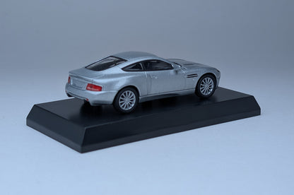 KYOSHO 1/64 Minicar Collection Aston Martin V12 Vanquish (Silver)