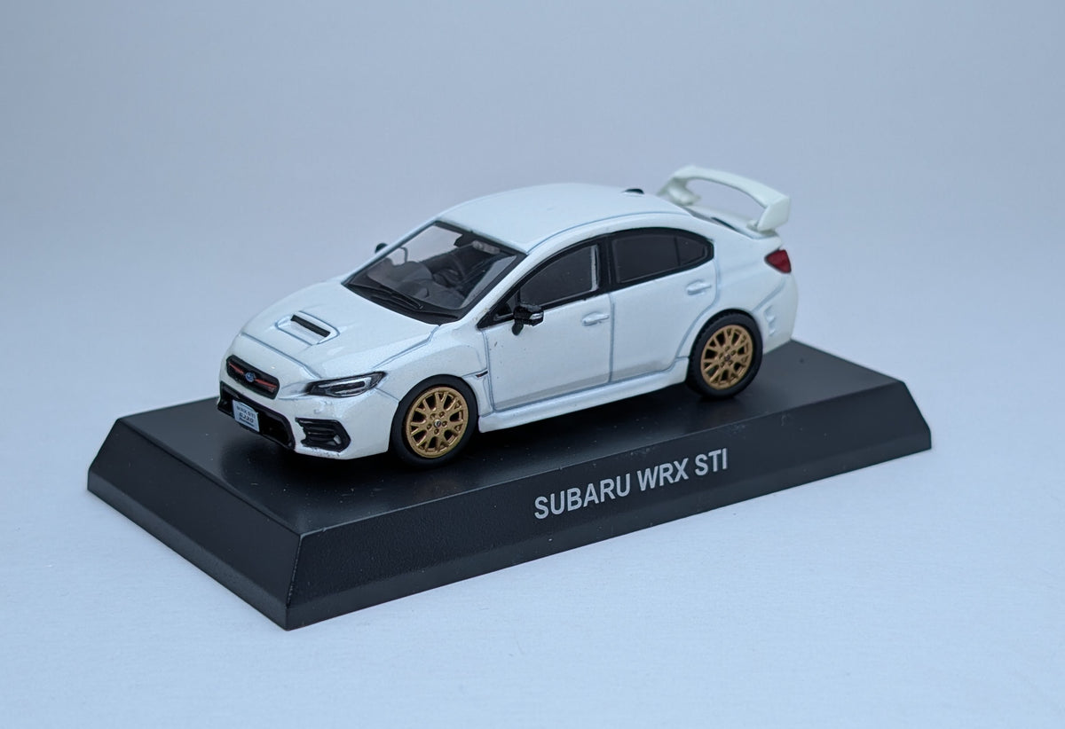 Kyosho 64 Collection Subura WRX STI (White)
