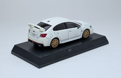 Kyosho 64 Collection Subura WRX STI (White)