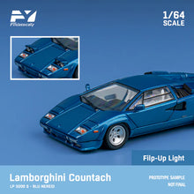 Load image into Gallery viewer, Finclassically 1:64 Lamborghini Countach LP5000 with working Pop-up headlights