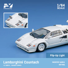 Load image into Gallery viewer, Finclassically 1:64 Lamborghini Countach LP5000 with working Pop-up headlights