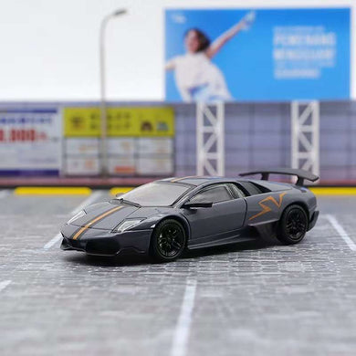 Maxwell 1/64 Lamborghini Mucielargo SV LP670-4 (White/ Grey/ Black)