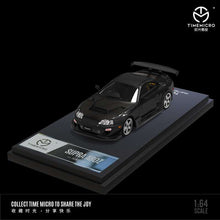 Load image into Gallery viewer, TimeMicro 1:64 Toyota Supra A80Z Black Top Secret