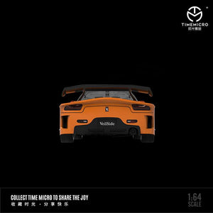 (Pre Order) Time Model 1:64 Mazda Veilside RX-7 Orange/Black