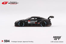 Load image into Gallery viewer, Mini GT 1:64 Japan Exclusive Super GT Nissan GT-R Nismo GT500 2021 Prototype #230 SUPER GT Series