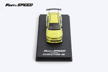 Load image into Gallery viewer, Fast Speed 1:64 Mitsubishi Lancer Evo VII 2F2F Green