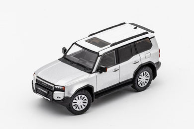 (Pre order) GCD 1/64 Toyota Land Cruiser Prado Silver