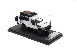 Autobots 1:64 Scale White Land Cruiser J70 LC78 ORV SUV