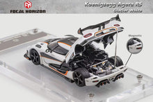 Load image into Gallery viewer, Focal Horizon 1:64 Koenigsegg RS White with opening engine bay