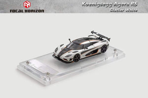 Focal Horizon 1:64 Koenigsegg RS White with opening engine bay