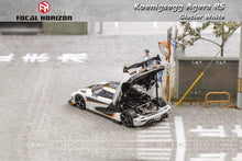 Load image into Gallery viewer, Focal Horizon 1:64 Koenigsegg RS White with opening engine bay