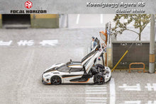 Load image into Gallery viewer, Focal Horizon 1:64 Koenigsegg RS White with opening engine bay