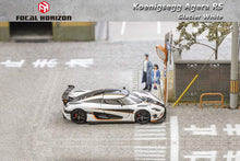 Load image into Gallery viewer, Focal Horizon 1:64 Koenigsegg RS White with opening engine bay