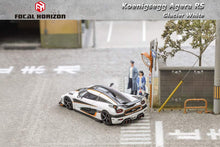 Load image into Gallery viewer, Focal Horizon 1:64 Koenigsegg RS White with opening engine bay