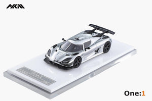 HKM 1:64 Koenigsegg One:1 Chrome