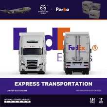 Load image into Gallery viewer, TimeMicro &amp; Perka 1:64 FREIGHTLINER Cargo Semi Truck