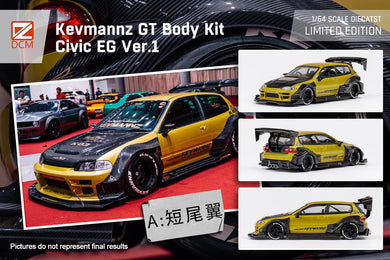 DCM 1:64 Honda Civic EG6 KEvmannz Wide Body