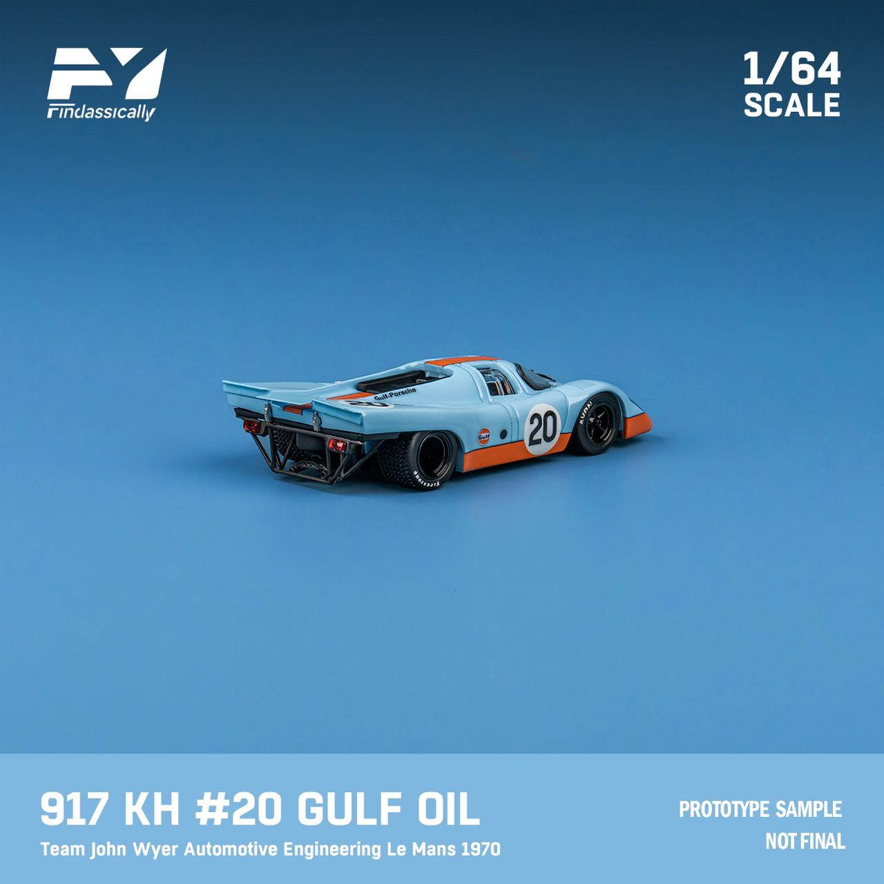 Preorder) Findclassically 1/64 Porsche 917KH Gulf LeMans – DiecastTalk