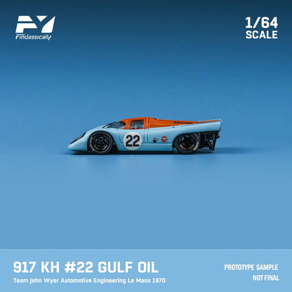 (Preorder) Findclassically 1/64 Porsche 917KH Gulf LeMans