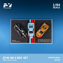 Load image into Gallery viewer, (Preorder) Findclassically 1/64 Ford GT40 Mk.2 1966 LeMans 3 Cars Winners set Limited to 200 sets