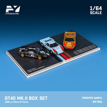 Load image into Gallery viewer, (Preorder) Findclassically 1/64 Ford GT40 Mk.2 1966 LeMans 3 Cars Winners set Limited to 200 sets