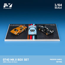 Load image into Gallery viewer, (Preorder) Findclassically 1/64 Ford GT40 Mk.2 1966 LeMans 3 Cars Winners set Limited to 200 sets