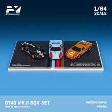 Load image into Gallery viewer, (Preorder) Findclassically 1/64 Ford GT40 Mk.2 1966 LeMans 3 Cars Winners set Limited to 200 sets