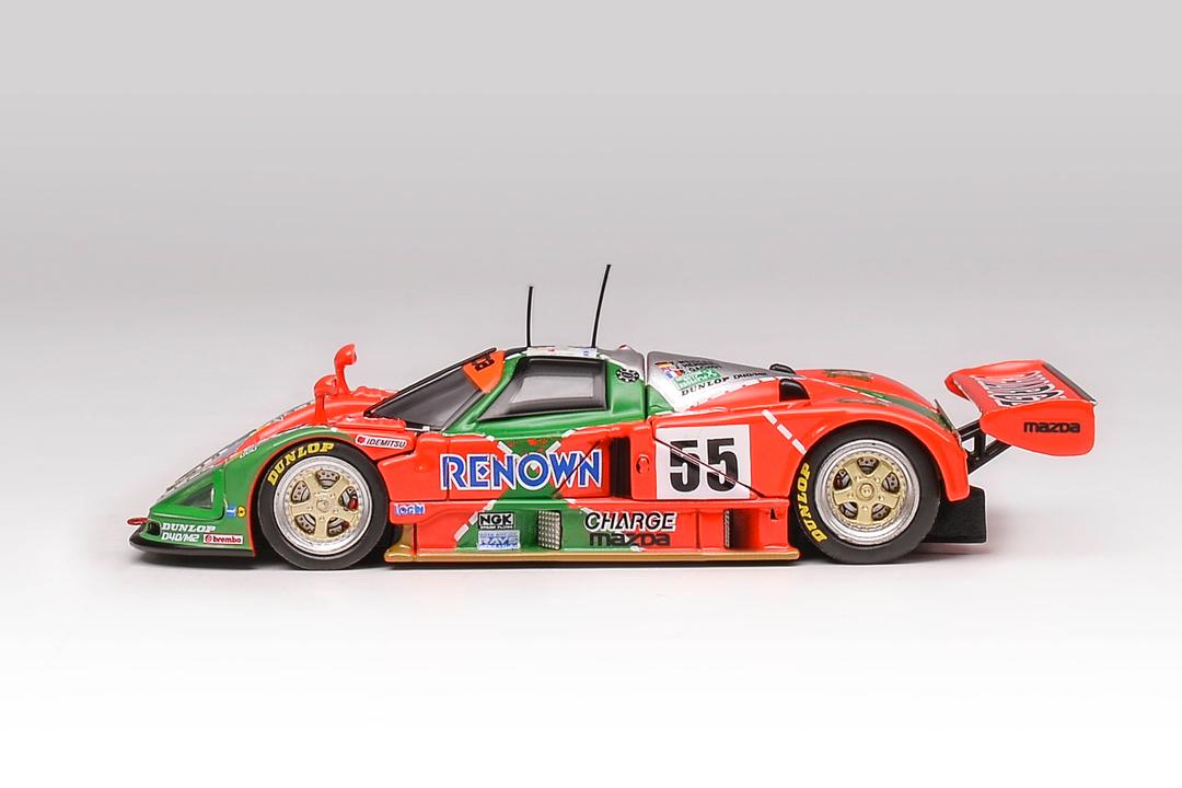 MOTORHELIX 1/64 Mazda 787B RENOWN #55 Winner Car