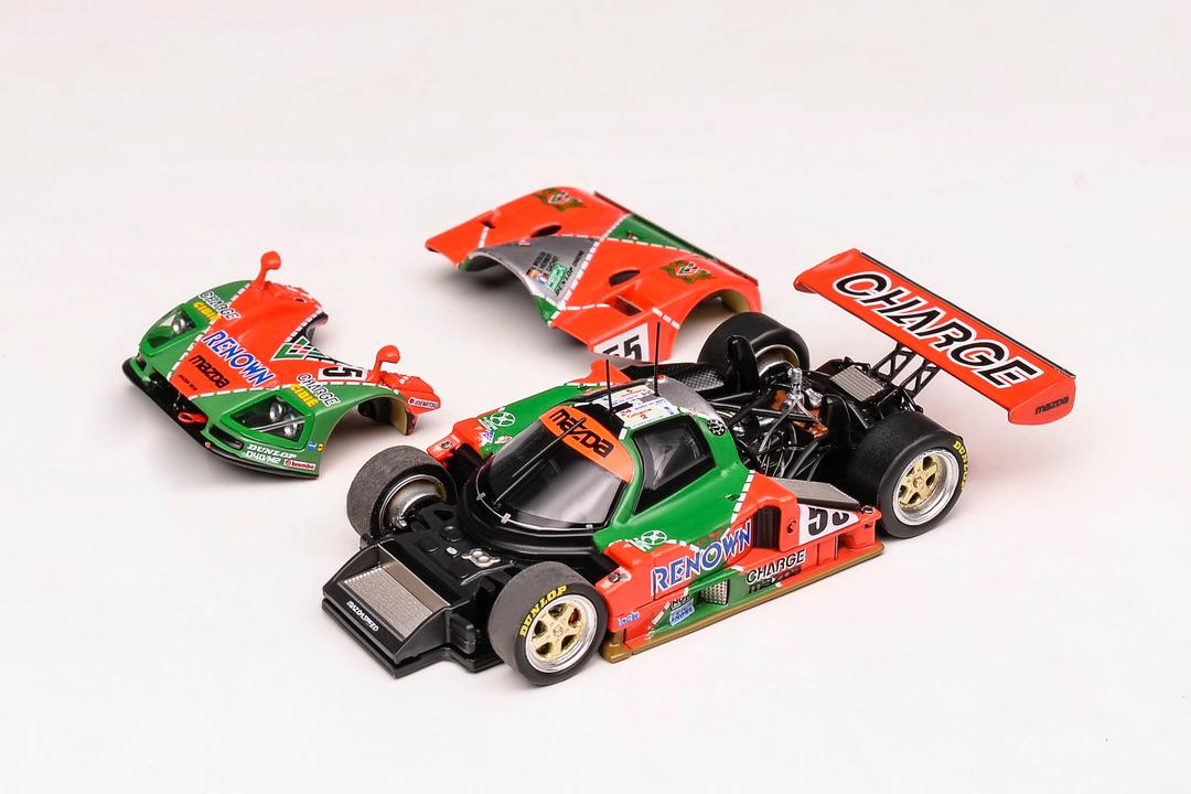 MOTORHELIX 1/64 Mazda 787B RENOWN #55 Winner Car
