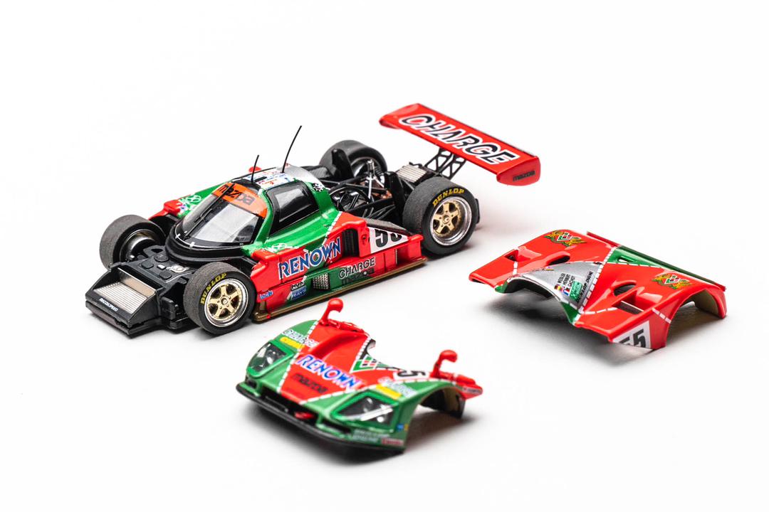 MOTORHELIX 1/64 Mazda 787B RENOWN #55 Winner Car – DiecastTalk