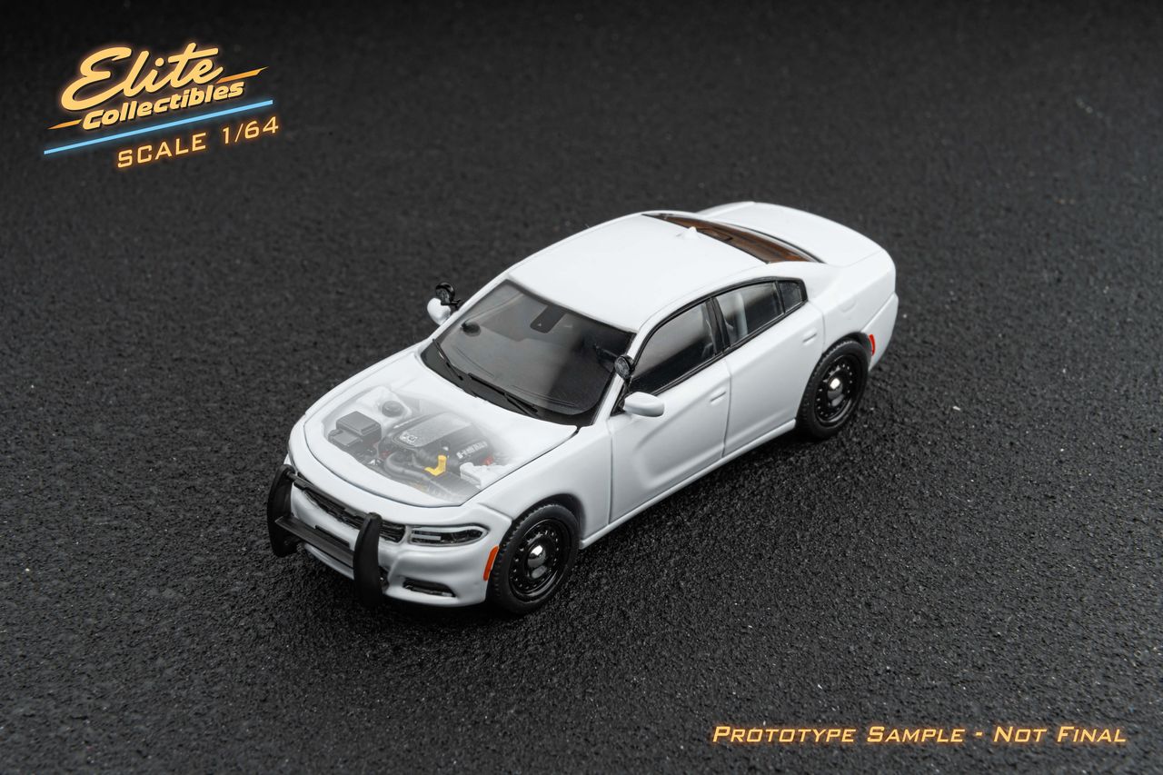 Elite Collectibles 1/64 Dodge Warhorse Unmarked Police Interceptor